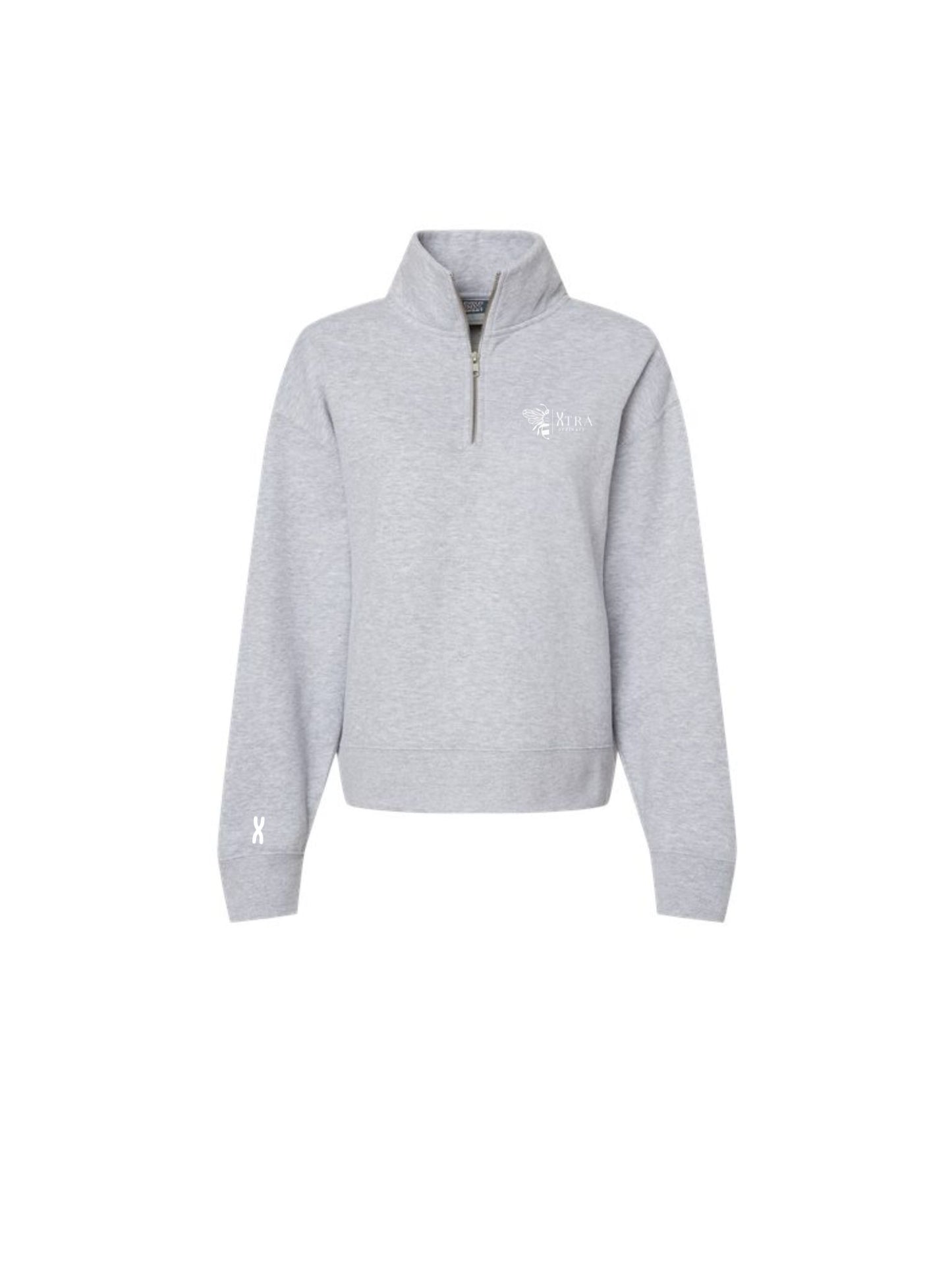 Women's Sueded Fleece Quarter-Zip Sweatshirt - W22713