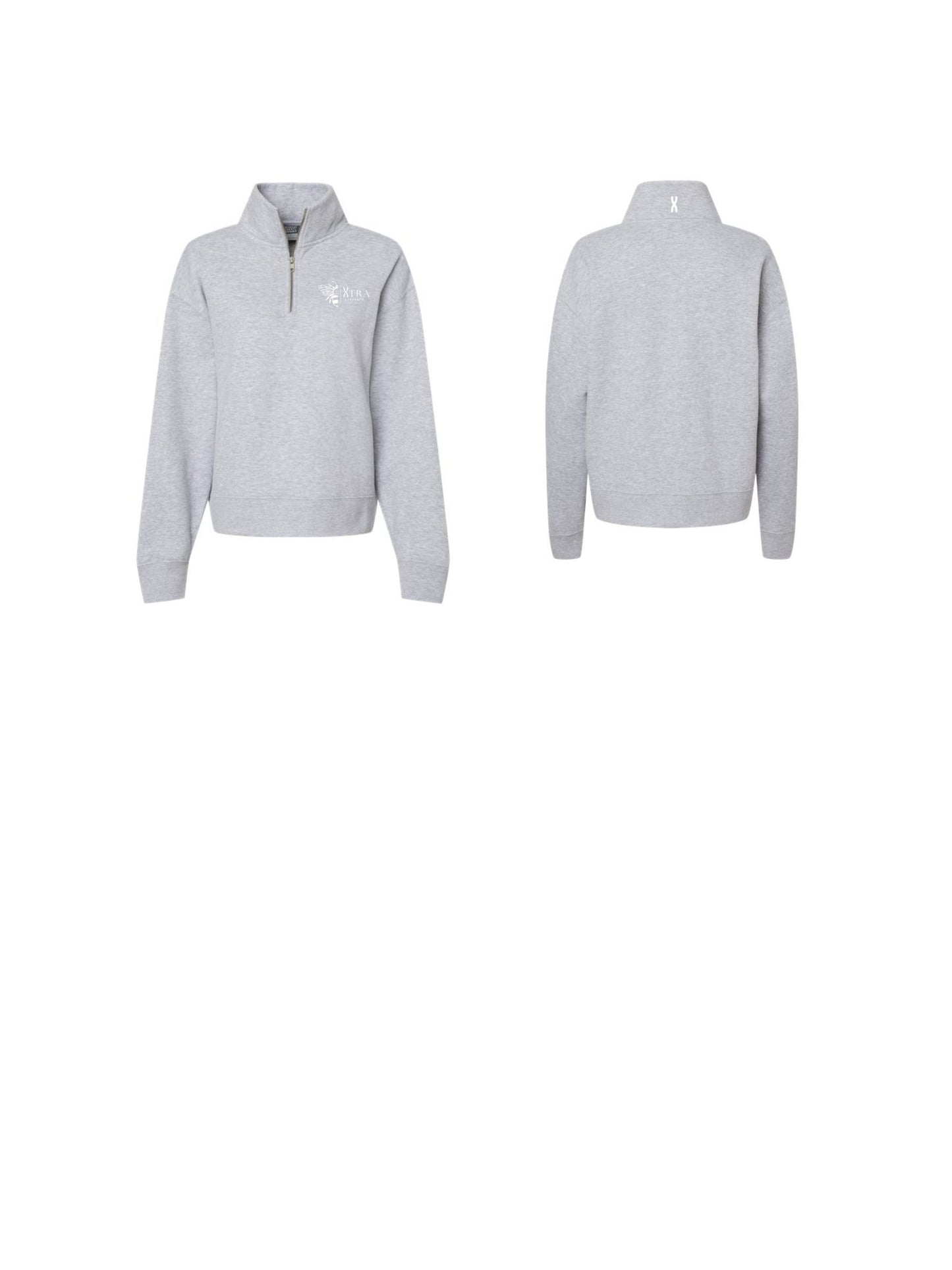 Women's Sueded Fleece Quarter-Zip Sweatshirt - W22713