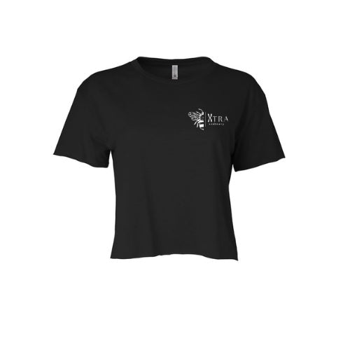 N5080 Next Level Apparel Ladies' Festival Cali Crop T-Shirt Sustain Logo Brand Logo for NEXT LEVEL APPAREL