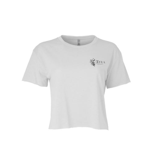 N5080 Next Level Apparel Ladies' Festival Cali Crop T-Shirt Sustain Logo Brand Logo for NEXT LEVEL APPAREL