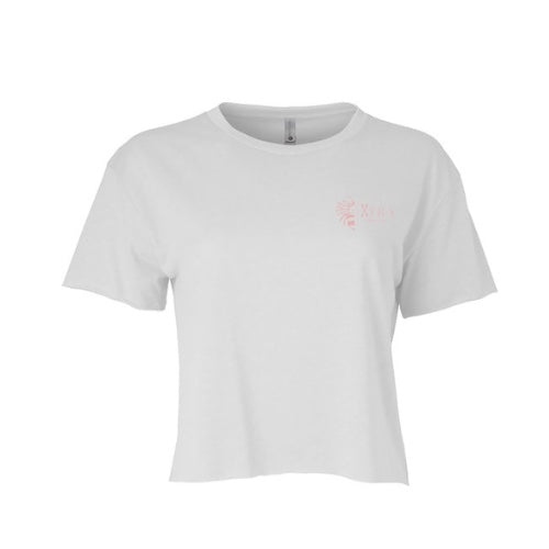 N5080 Next Level Apparel Ladies' Festival Cali Crop T-Shirt Sustain Logo Brand Logo for NEXT LEVEL APPAREL