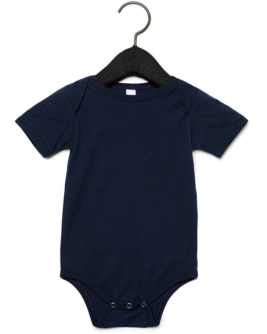 100B Bella + Canvas Infant Jersey Short-Sleeve One-Piece  Prime Plus Logo  Sustain Logo  Brand Logo for BELLA+CANVAS