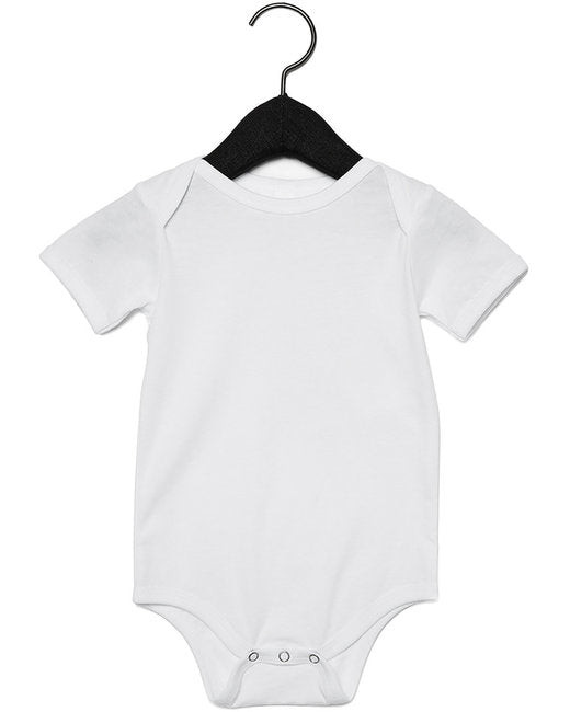 100B Bella + Canvas Infant Jersey Short-Sleeve One-Piece  Prime Plus Logo  Sustain Logo  Brand Logo for BELLA+CANVAS