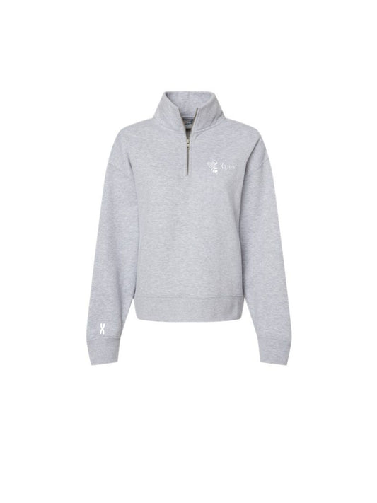 Women's Sueded Fleece Quarter-Zip Sweatshirt - W22713