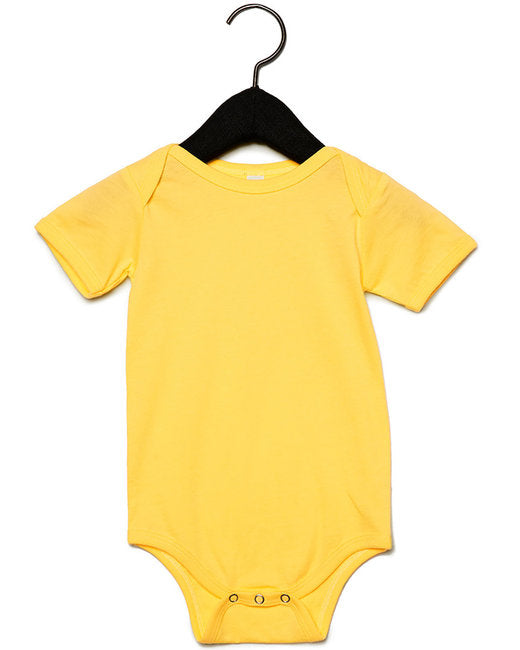 100B Bella + Canvas Infant Jersey Short-Sleeve One-Piece  Prime Plus Logo  Sustain Logo  Brand Logo for BELLA+CANVAS